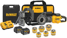 Load image into Gallery viewer, Dewalt FLEXVOLT® 60V MAX* Cordless Pipe Threader Kit W/Die Heads

