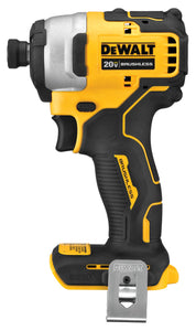 Dewalt Atomic 20V MAX* Brushless Cordless Compact Impact Driver, TOOL ONLY (1/4")