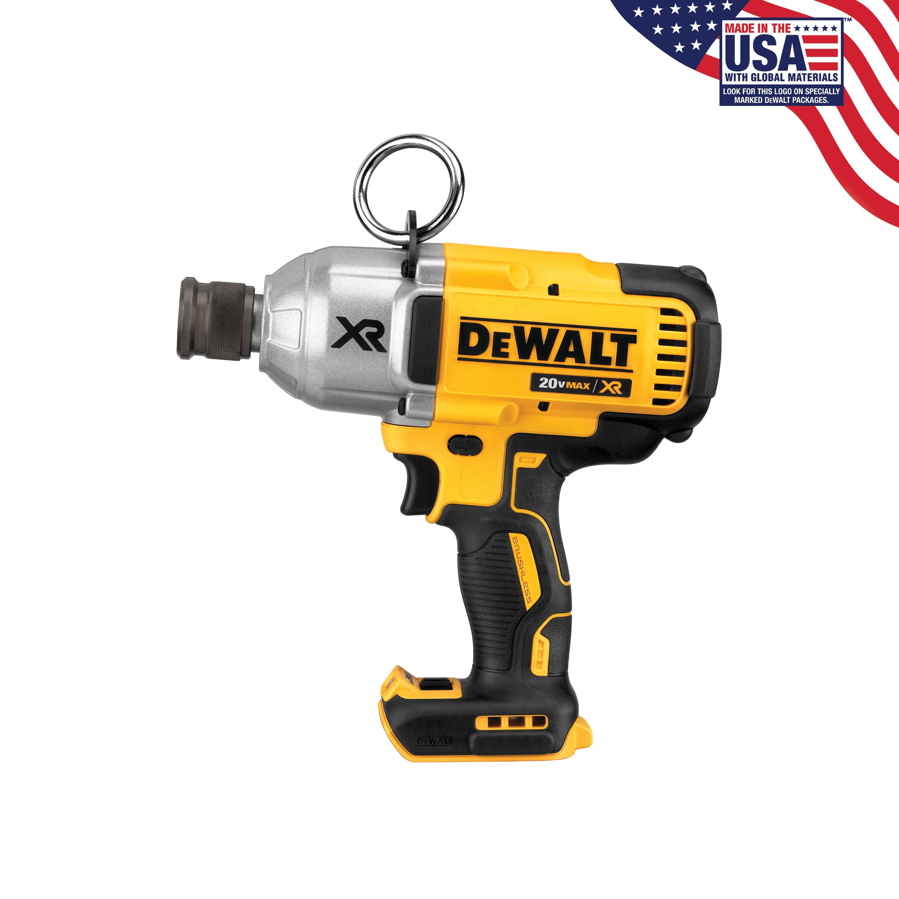 Dewalt 20V MAX XR High Torque Impact Wrench W Quick Release Chuck Great Lakes Supply