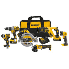 Load image into Gallery viewer, Dewalt 20V MAX XR® Brushless Cordless 6-Tool Combo Kit
