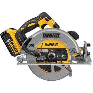 Dewalt 20V MAX 7-1/4" Brushless XR® Circular Saw Kit with 5AH Battery