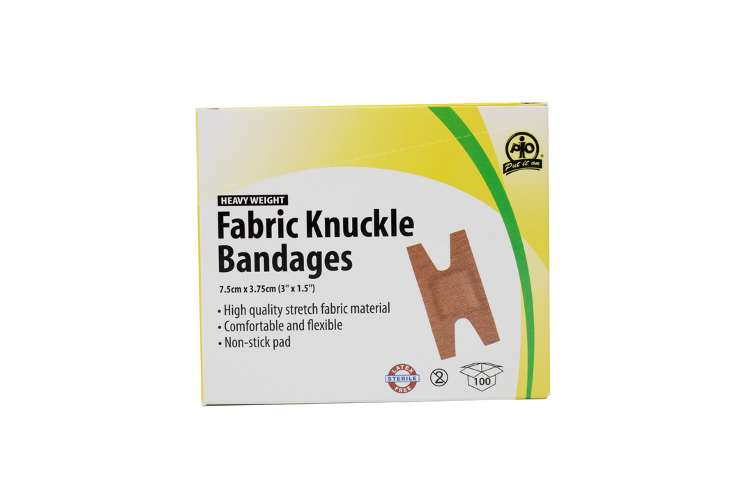 WASIP 100 Fabric Knuckle Bandages