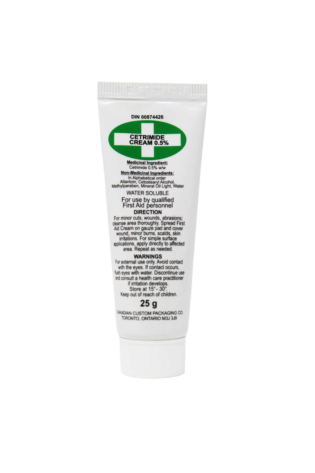 First Aid Cetrimide Cream 0.5% (25g)