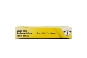WASIP Gauze Rolls (2.5cm x 4.5m)