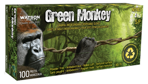 Watson Green Monkey Gloves - 100/Box