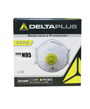 Load image into Gallery viewer, Delta Plus N95 Disposable Masks with Exhalation Valve
