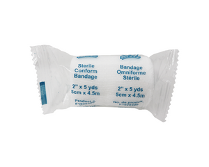 WASIP Sterile Conform Bandage (2" x 5 yards), 12/Bag