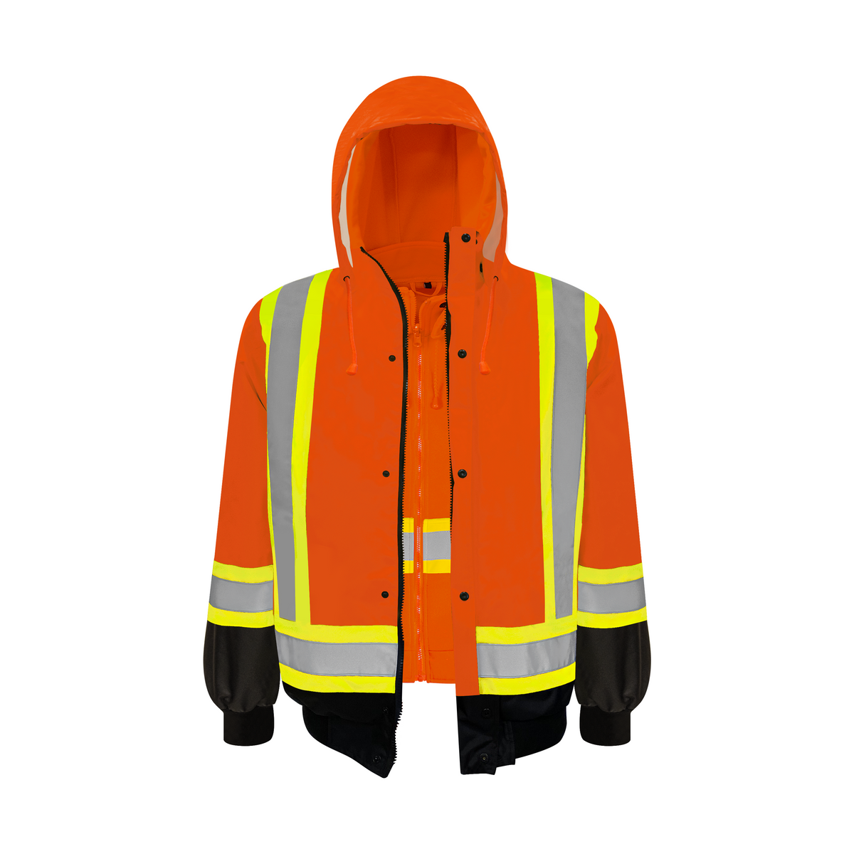 WASIP Hi-Vis 3-in-1 Winter Traffic Jackets – Great Lakes Supply