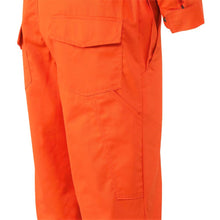 Load image into Gallery viewer, Pioneer Hi-Viz Orange Fire-Resistant FR-Tech® 88/12 FR/ARC Rated 7oz Coverall
