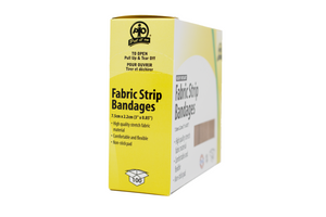 WASIP Fabric Strip Bandages (3" x 0.85")